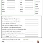 Simple Past Tense Change Y To 'i' And Add Ed Worksheet  Free Esl With Regard To Worksheet Preterite Tense Answers