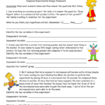 Simpsons Hw Handout Regarding Simpsons Variables Worksheet Answers