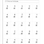 Single Digit Addition Worksheets From The Teacher's Guide For Adding Doubles Worksheets
