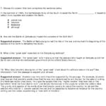 Slavery The Civil War And Reconstruction Gettysburg And The Inside American Civil War Reading Comprehension Worksheet Answers