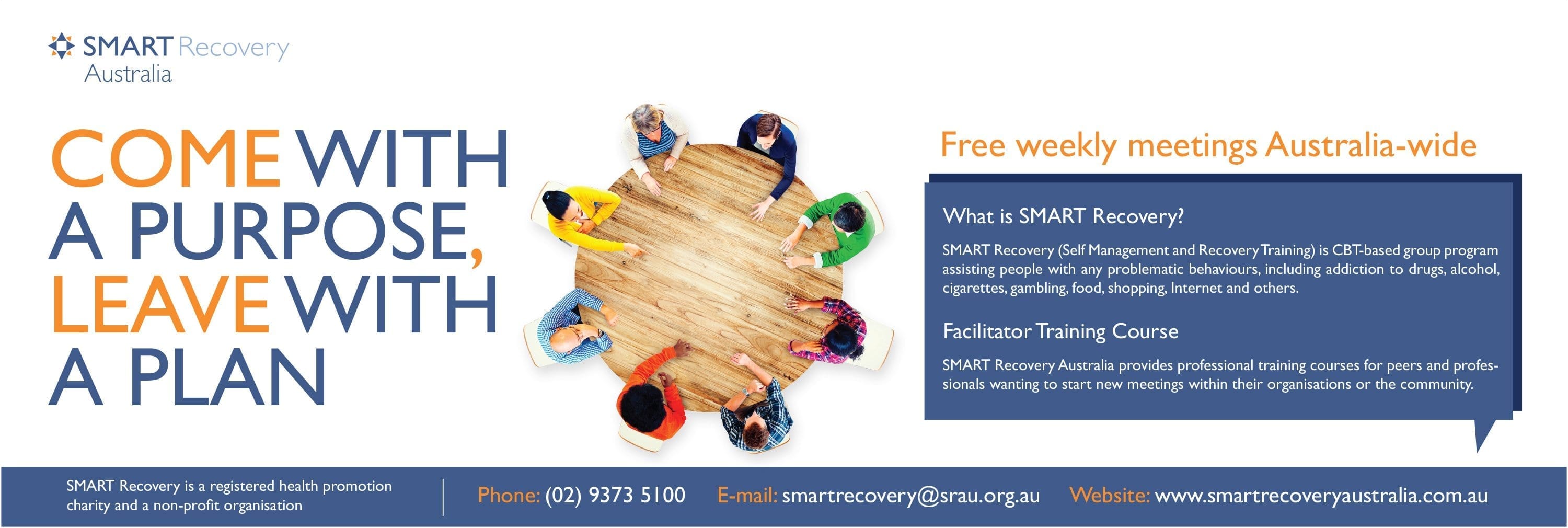 Smartrecoverybannerpromo  Smart Recovery Australia Regarding Smart Recovery Worksheets