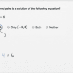 Solutions To 2Variable Equations Video  Khan Academy Inside Course 3 Chapter 2 Equations In One Variable Worksheet Answers