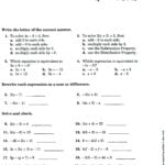 Solving Multistep Equations Math Two Step Algebra Equations For Two Step Equations Worksheet Answers