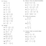 Solving Multistep Equations With Fractions Worksheets Math Regarding Solving Equations With Variables On Both Sides With Fractions Worksheet