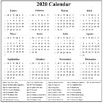 Spanish Calendar 2020 2020 Calendario  Calendar Top With Spanish Days Of The Week Worksheet Pdf