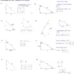 Special Right Triangles Worksheet Answe Similar Right Triangles Regarding Similar Right Triangles Worksheet Answers