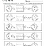 Spring Math Worksheet  Free Kindergarten Seasonal Worksheet For Kids Together With Name Worksheets For Preschoolers