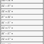 Square Root  8Th Grade Math Free Worksheets On Square Roots Png And Square Root Worksheets 8Th Grade