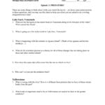 Strange Days On Earth Predators Or Wolves In Yellowstone Student Worksheet Answers