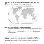 Study Guide  Sharpschool Pertaining To Latitude And Longitude Worksheets 7Th Grade