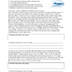 Summary And Main Idea Worksheet 1  Preview Inside Reading Comprehension Main Idea Worksheets