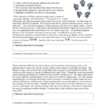 Summary And Main Idea Worksheet 2 Rtf Intended For Summary And Main Idea Worksheet 1