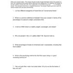 Super Size Me Discussion Questions And Super Size Me Film Worksheet Answers