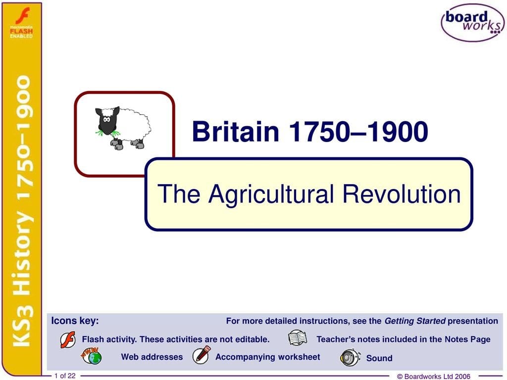 The Agricultural Revolution  Ppt Download Or Revolution In Agriculture Worksheet