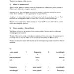 The Electromagnetic Spectrum Worksheet Answer Key  Briefencounters With Science 8 Electromagnetic Spectrum Worksheet Answers