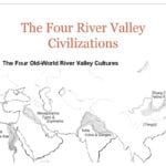 The Four River Valley Civilizations  Ppt Download Regarding River Valley Civilizations Worksheet Answers