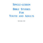 The Importance Of The New Birth – Gospel Publishers Also Bible Study Worksheets For Youth