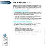 The Interloperssaki  Pdf With The Interlopers Worksheet Answers