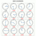 Time Worksheet O'clock Quarter And Half Past As Well As Learning To Tell Time Worksheets