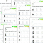 Trace Numbers 110 Worksheets Pdf For Kids  Studiesforkids Intended For Number 1 Worksheets For Preschool