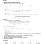 U4 Ws1 Radical Expressions With Simplifying Radicals Worksheet 1