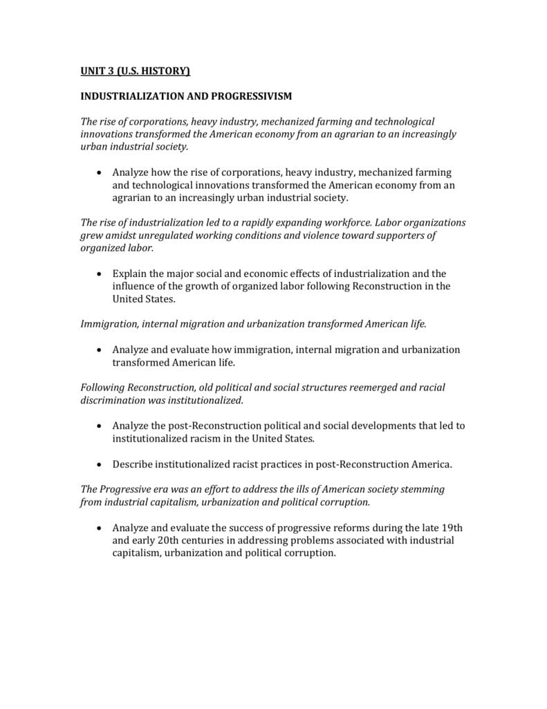 Unit 3 Industrial Revolution As Well As Industrialization Vocabulary Worksheet