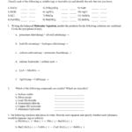 Unit Vib Solubility Rules Worksheet Regarding Introduction To Chemical Reactions Worksheet