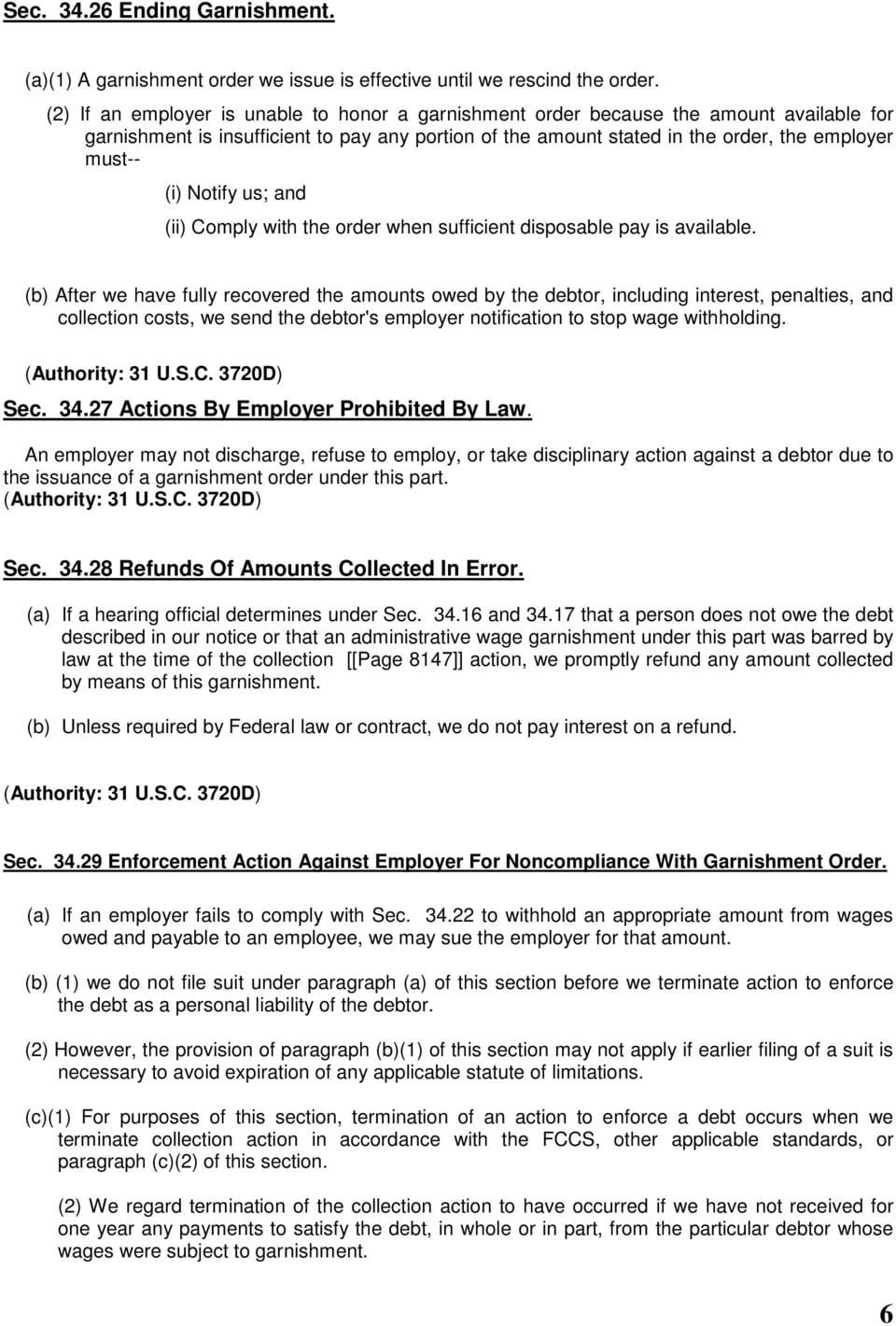 Us Department Of Education Employer S Garnishment Handbook Revised Intended For Us Department Of Education Wage Garnishment Worksheet