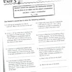 Velocity And Acceleration Calculation Worksheet Answer Key Inside Velocity And Acceleration Calculation Worksheet Answer Key