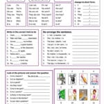Verb To Be Worksheet  Free Esl Printable Worksheets Madeteachers Pertaining To Verb To Be Worksheets For Adults Pdf