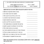 Verbs Worksheets  Action Verbs Worksheets Intended For Verb To Be Worksheets For Adults Pdf
