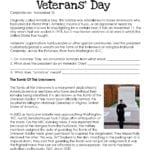 Veterans' Day Worksheet Updated  Squarehead Teachers With Regard To D Day Worksheet