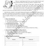 Video Games Exam  Esl Worksheetimi2005Chang Or Reading Comprehension Worksheets About Video Games