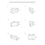 Volume And Surface Area Of Rectangular Prisms A For Surface Area Of Prisms And Cylinders Worksheet Answers