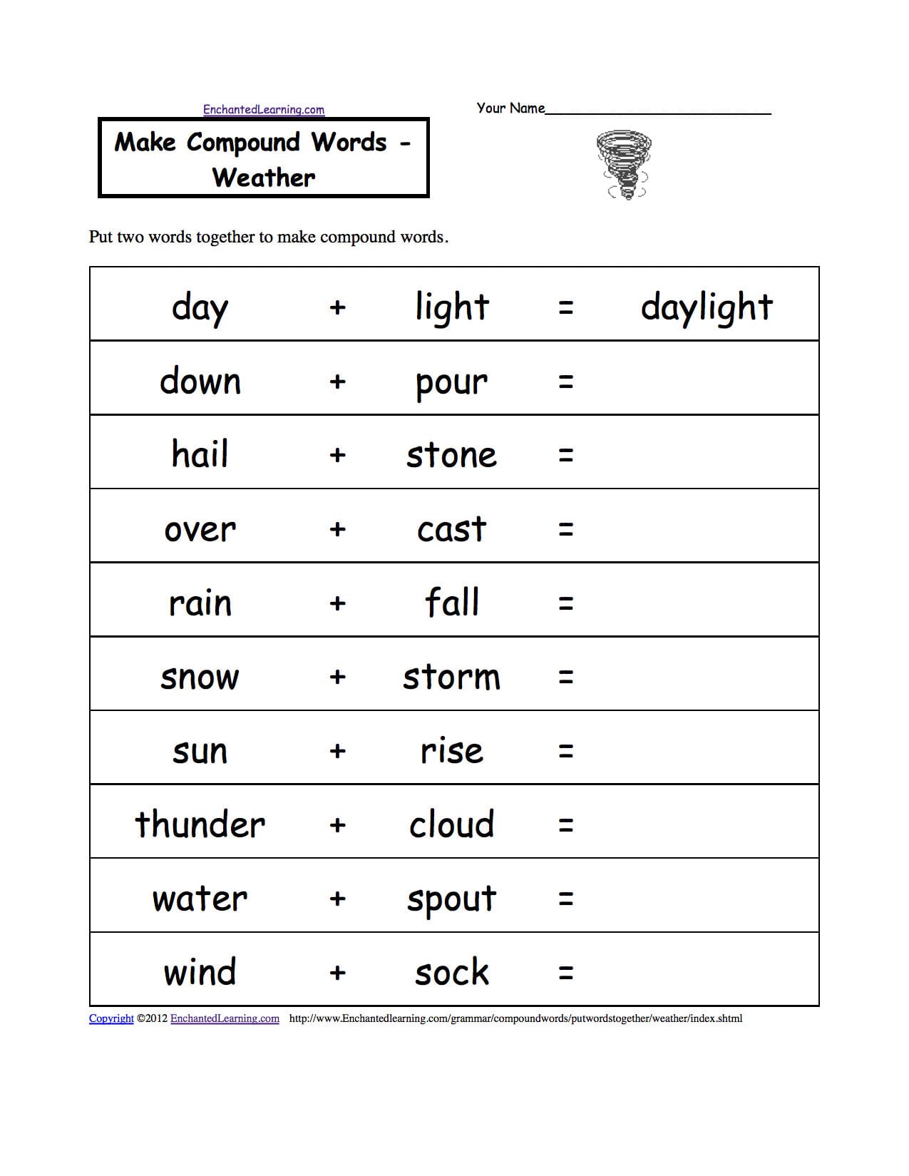 Weatherrelated Spelling Activities And Worksheets At Inside 2Nd Grade Spelling Worksheets Pdf