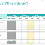 Wedding Budget Template 5  Cover Letter For Wedding Budget Worksheet