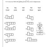 Wonders First Grade Unit Two Week One Printouts Throughout 1St Grade Spelling Worksheets