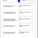 Word Problems With Regard To 6Th Grade Math Word Problems Worksheets Pdf