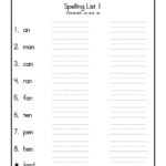 Worksheet 1St Grade Spelling Worksheets Wonders First Grade Unit Regarding 2Nd Grade Spelling Worksheets Pdf