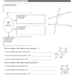 Worksheet 31 As Well As Special Angle Pairs Worksheet