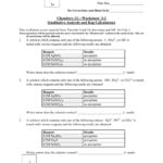 Worksheet 32  Colgur Chemistry With Chemistry Data Analysis Worksheets