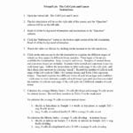 Worksheet Cell Cycle Worksheet Cell Division And The Cell Cycle In Cell Cycle Worksheet Answers