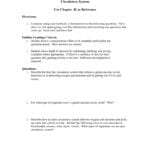 Worksheet Circulatory System Also Cardiovascular System Worksheet Answers