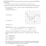 Worksheet Continuity And Limits Math 124 Introduction Together With Introduction To Functions Worksheet