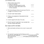 Worksheet Development Of Atomic Theory For Atomic Theory Worksheet Answers