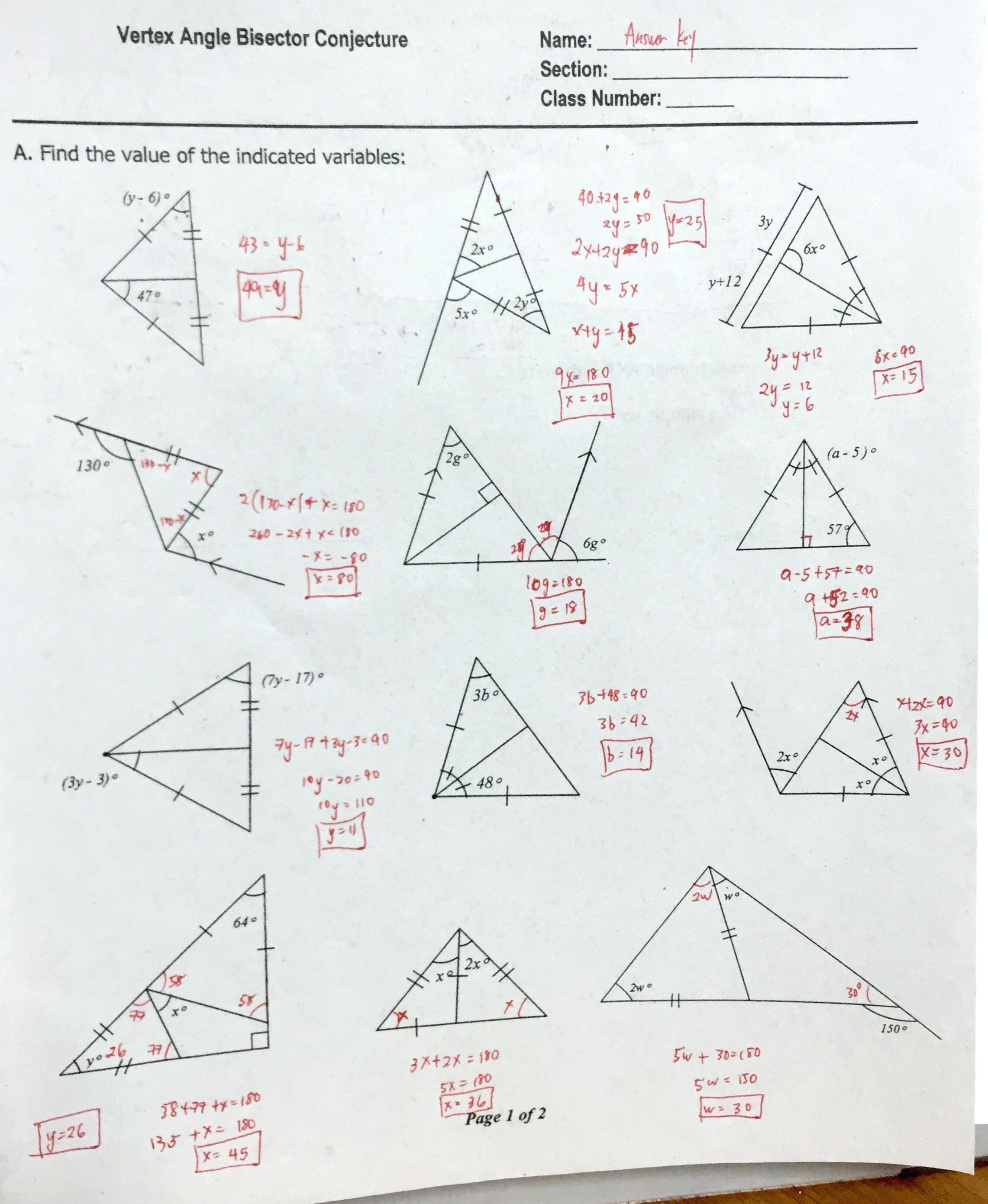 Worksheet Exterior Angle Theorem Worksheet Worksheet Interior And And Interior Angles Of A Triangle Worksheet Pdf