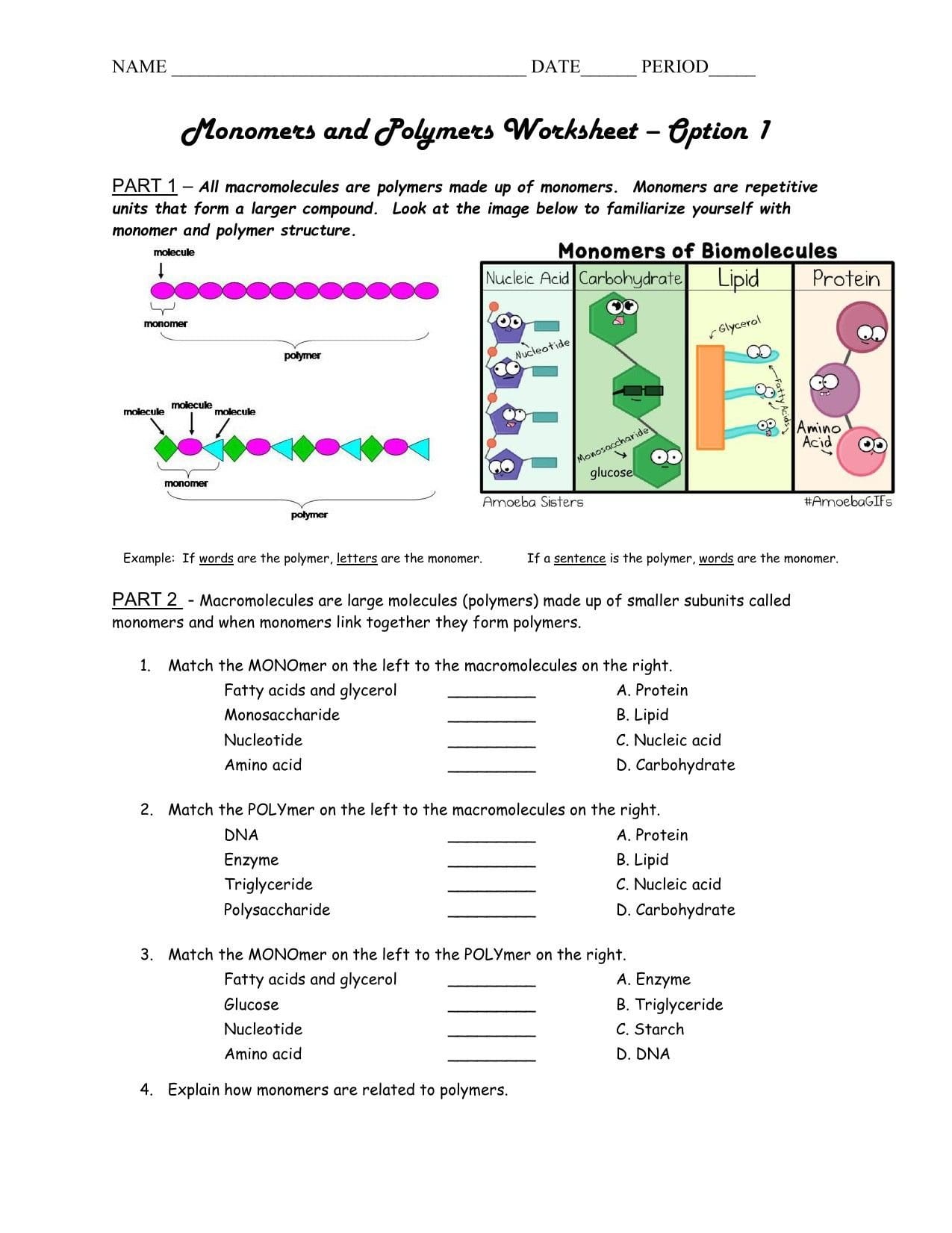 Worksheet On Dna Rna And Protein Synthesis Answer Key Quizlet Regarding Worksheet On Dna Rna And Protein Synthesis Answer Key Quizlet