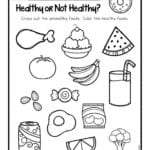 Worksheet Preschool Worksheet Healthy Foods Worksheet Worksheets Together With Health Worksheets Pdf