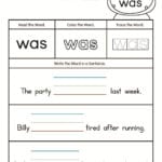Worksheet Rebt Worksheet Site Word Worksheets For Kindergarten The With Kindergarten Word Worksheets