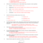 Worksheet Speed Velocity And Acceleration Worksheet S Velocity With Speed And Velocity Practice Problems Worksheet Answers